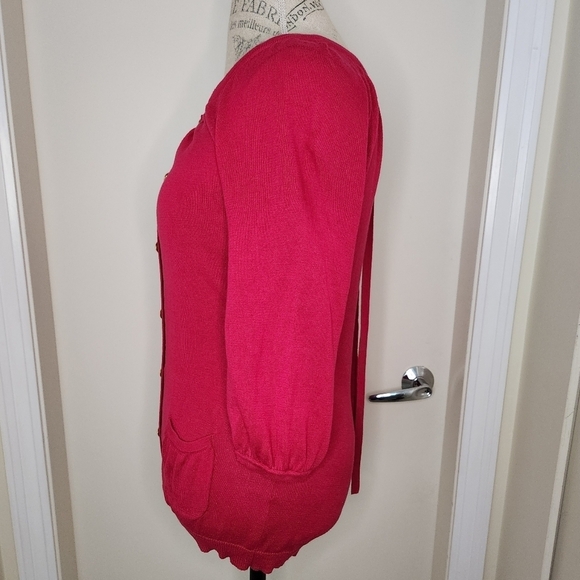 Vintage Juicy Couture Hot Pink Cardigan - Picture 2 of 11